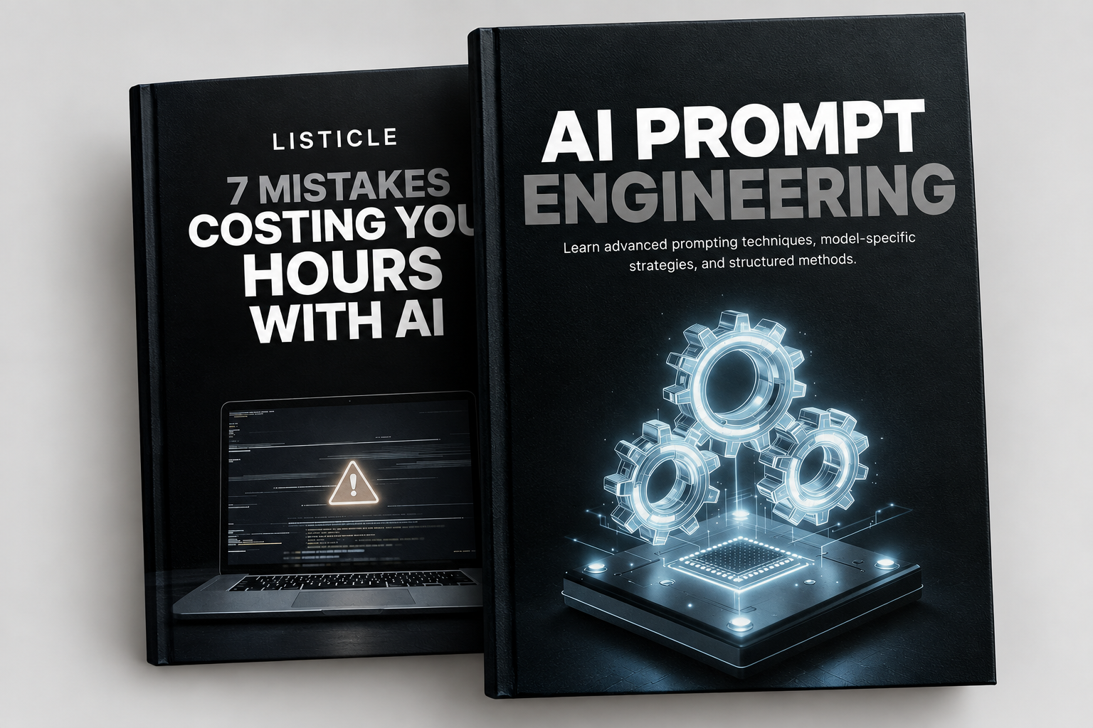 overlapping ai prompt engineering ebooks